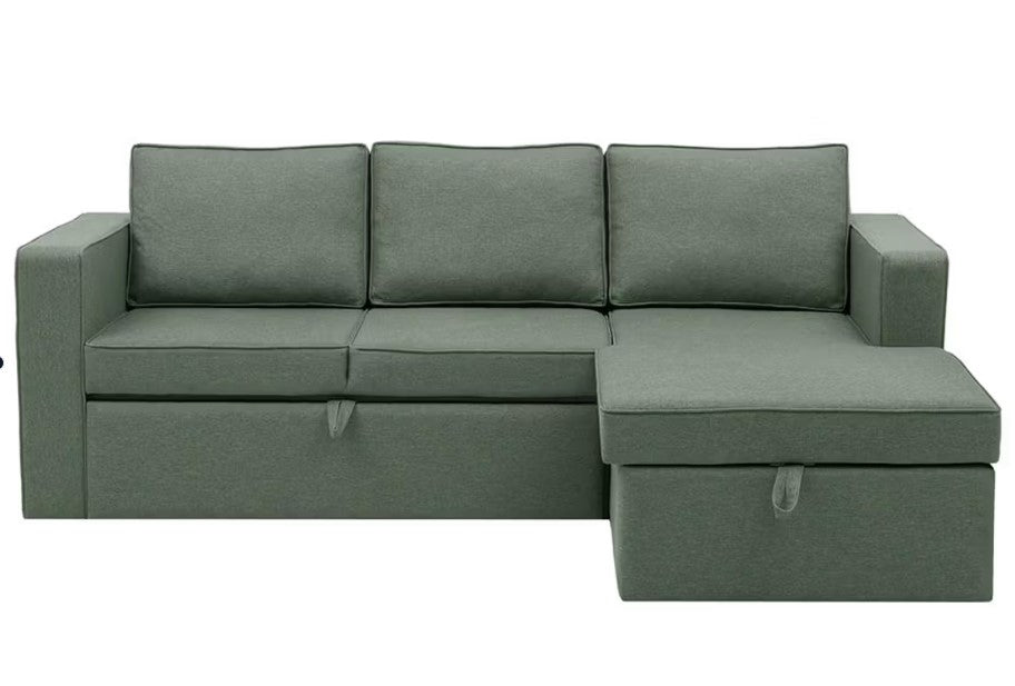 Comfortex L Shape Sofa Cum Bed with Storage.