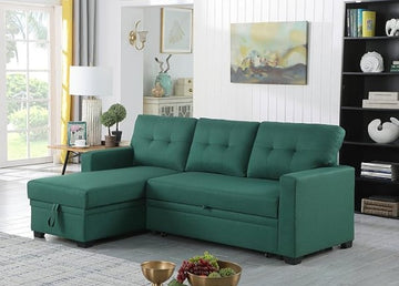 Comfortex L Shape Sofa Cuma Bed with Storage